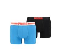 PUMA Herren Boxershort PLACED LOGO 2er Pack Taille S-XL 95% Baumwolle