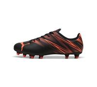PUMA Homme ATTACANTO FG/AG Chaussure de Football, Black-Glowing Red, 42 EU