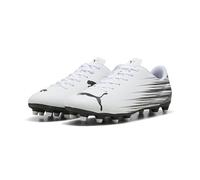 Puma Chaussures de football Attacanto II FG/AG Homme Blanc/Noir 43 EU