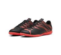PUMA Homme ATTACANTO IT Chaussure de Football, Black-Glowing Red, 46 EU