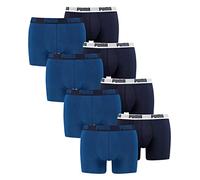 PUMA Homme Basic Boxer Court sous-vêtements 8 Lot - Bleu foncé, 36