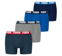 Puma Homme Boxer , 4er Paquet - Basic Boxer Ecom , Coton Stretch, Everyd