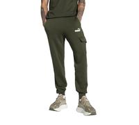PUMA Homme Cargo Ess Pantalon Tricoté, Olive Foncé, M EU