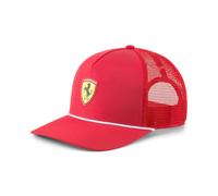 Puma Homme Casquette - Ferrari Sportswear Course Trucker Cap, Polyester, Logo ,