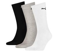 PUMA Homme Crew Chaussettes,Blanc / Gris / Noir,35-38