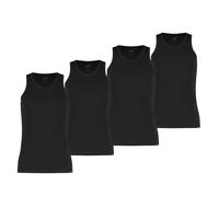 Puma Homme Débardeur,4er Paquet - Basic,Maillot de Corps,Col Rond,Unique