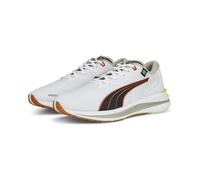 PUMA Homme Electrify Nitro 2 FM Chaussure de Course, White Black-Firelight, 43 EU 40