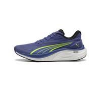 PUMA Homme Electrify Nitro 4 Chaussure de Course sur Route, Blue Crystal-Yellow Alert, 44.5 EU