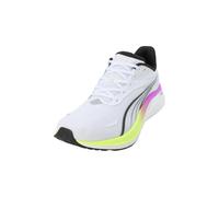 PUMA Homme Electrify Nitro 4 Chaussure de Course sur Route, White-Pure Magenta-Yellow Alert, 47 EU