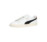 PUMA Homme Entraîneurs De Base De Clyde, White/Black/Rickie Orange, 44 EU
