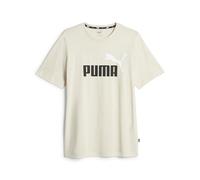 T-shirt Puma Essentials+ 2 Logo Couleur manches courtes blanc - M
