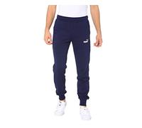 PUMA Homme Ess Logo Cl Pantalons tricot s, Peacoat, S EU