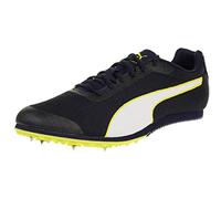 PUMA Homme Evospeed Star 6 Chaussures d'Athlétisme, Peacoat Black-Yellow, 45 EU