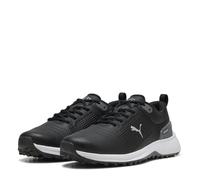 PUMA Homme Fusion Plus SL Chaussure de Golf, Black White, 46.5 EU