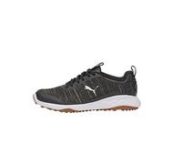 PUMA Homme Fusion Pro Chaussure de Golf, Noir/argenté, 41 EU
