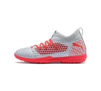 Puma Homme Future 4.3 Netfit TT Chaussures de Football, Gris (Glacial Blue-NRGY Red-High Risk Red 01), 47 EU