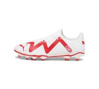 PUMA Homme Future Play FG/AG Chaussure de Football, Orchidée de Feu Blanche, 43 EU