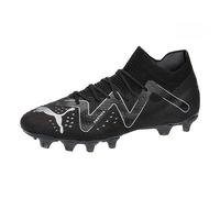 PUMA Homme Future Pro FG/AG Chaussure de Football, Black Silver, 44.5 EU