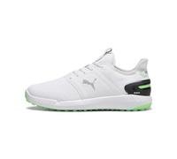 PUMA Homme Ignite Elevate Golf Shoe, White-Fluro Green PES Black, 48.5 EU