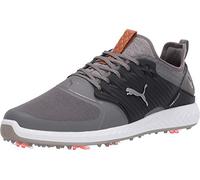 PUMA Homme Ignite Pwradapt Caged Chaussures de Golf, Gris (Quiet Shade Bronze Black), 42 EU Large