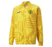 PUMA Homme Jackets Blouson d’Avant-Match de Football Manchester City F.C. Homme XS Spectra Yellow Black
