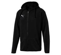 PUMA Homme Liga Casual Hoody Jacket Veste, Puma Black-puma White, S EU