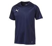PUMA Homme Liga Jersey Core Maillot, Blanc (Peacoat/Puma Blanc), S EU