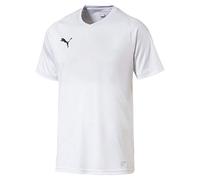 PUMA Homme Liga Jersey Core Maillot, Puma White-puma Black, L EU