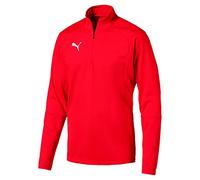 PUMA LIGA Training 1/4 Zip Top Sweatshirt Rot F01 M