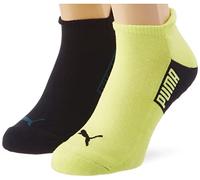 PUMA Homme Men SNEAKER PUMA HOMME LOGO BLOCK 4P, Varsity Green Lime Combo, 43 EU