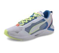 PUMA Homme Minima Chaussure de Course sur Route- White NRGY Blue Fizzy Yellow 45
