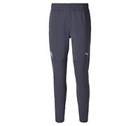 PUMA Homme Pants Pantalon d’entraînement de Football Olympique de Marseille Homme S Bleu Azur Parisian Night Blue
