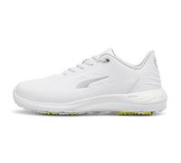 PUMA Homme Phantomcat Nitro + Golf Shoe, White Silver-Ash Gray, 45 EU