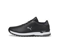 PUMA Homme PROADAPT ALPHACAT Leather Chaussure de Golf, Black Silver, 44.5 EU