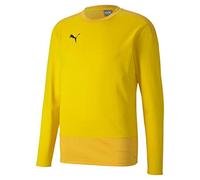 PUMA Homme Pull, Droit, Moderne, Polyester, Cyber Jaune-Spectra Jaune, M