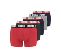 PUMA Homme Puma Basic Men's (5 Pack) Boxer Slip, Multicolore (Blue/ Red/ Black), L EU