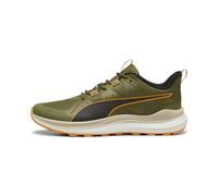 PUMA Homme Reflect Lite Trail Running Shoe Basket, Mastic clémentine Vert Olive, 41 EU