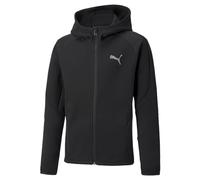 PUMA Homme Regular Tops Sweat à Capuche Evostripe zippé Enfant et Adolescent 164 Black