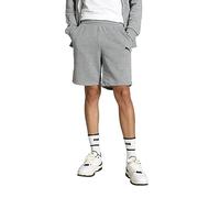 PUMA Homme Short, Élastique, 78 pourcent Cotton, 18 pourcent Polyester, 4 pourcent Elasthan, Moyen Gris Heather, XXL