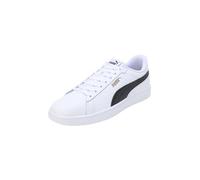 PUMA Homme Smash 3.0 L Basket, White Black Gold, 45 EU