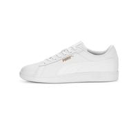 PUMA Homme Smash 3.0 L Shoes, Puma White Puma White Puma Gold, 44 EU