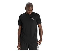PUMA Homme T-shirt Active Small Logo Tee, Noir, S EU