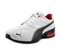 PUMA Tazon 6 FM', Baskets Homme, White Black Silver, 44 EU