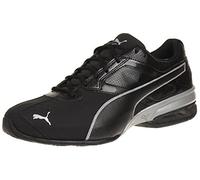 PUMA Chaussure de course 'Tazon' noir / argent, Taille 44