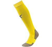 PUMA Homme Team Liga Socks Core Chaussettes de football, Cyber Yellow-Puma Black, 5 EU