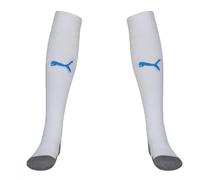 PUMA Homme Chaussettes de football, Coton, Puma Blanc-Electric Bleu Lemonade, 35-38