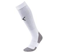 PUMA Homme Team Liga Socks Core Chaussettes de football, Puma White-Puma Black, 3 EU