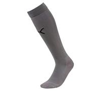 PUMA Homme Team Liga Socks Core Chaussettes de football, Steel Gray-Puma Black, 31-34 EU