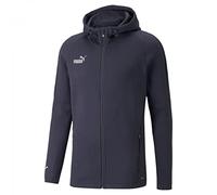 PUMA Homme Teamfinal Casuals Jkt Sweat À Capuche Cape, Nuit Parisienne, S EU
