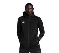 PUMA Homme Teamfinal Casuals Jkt Sweat À Capuche Cape, Puma - Noir, M EU